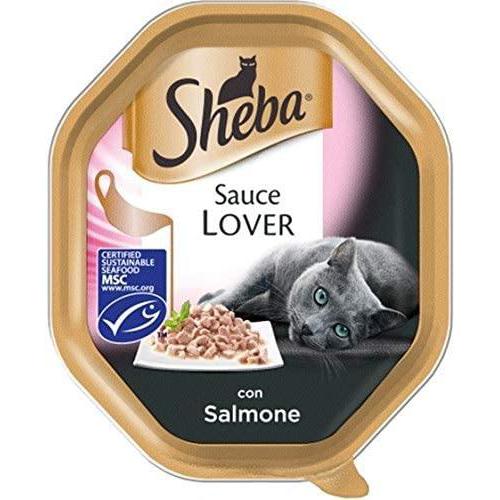 Sheba Sauce Lover con Salmone 85gr Sheba Sauce Lover con Salmone 85gr